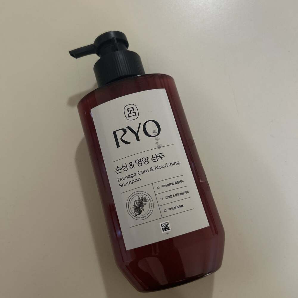 Korea Amore Pacific Ryo Hambit Damage Care Shampoo 400 ml Rinse 480ml